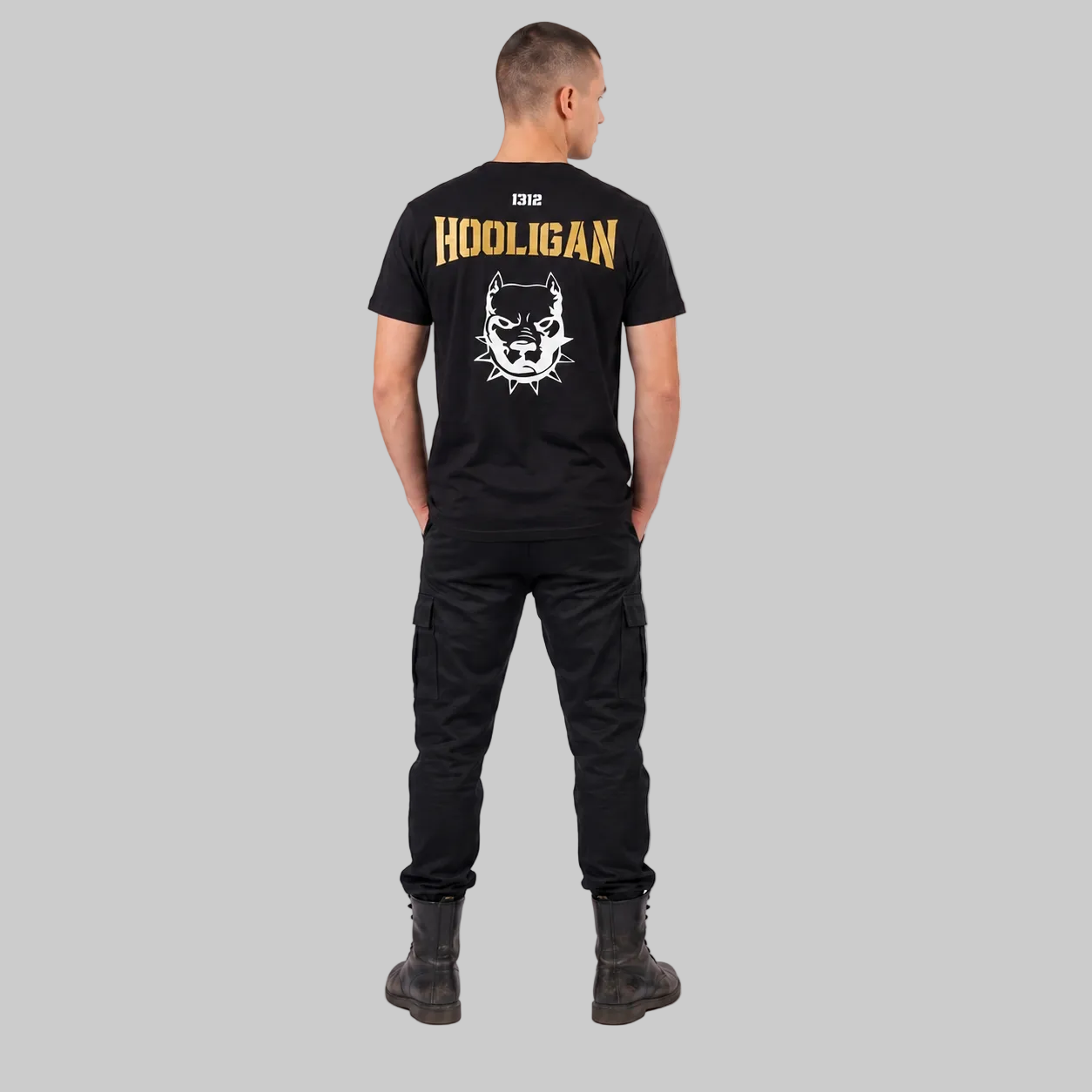 HOOLIGAN PITBULL BLACK & GOLD