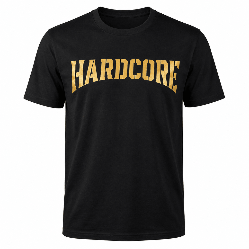 HOOLIGAN PITBULL BLACK & GOLD - HARDCORE CREW