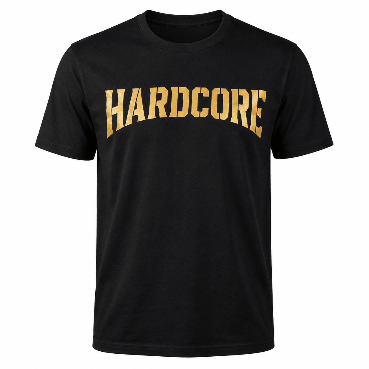 HOOLIGAN PITBULL BLACK & GOLD - HARDCORE CREW