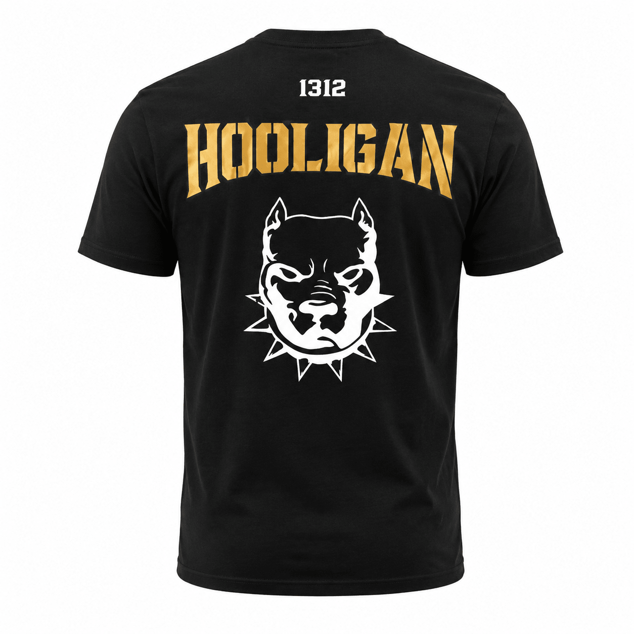 HOOLIGAN PITBULL BLACK & GOLD - HARDCORE CREW