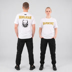 HOOLIGAN PITBULL WHITE & GOLD - HARDCORE CREW
