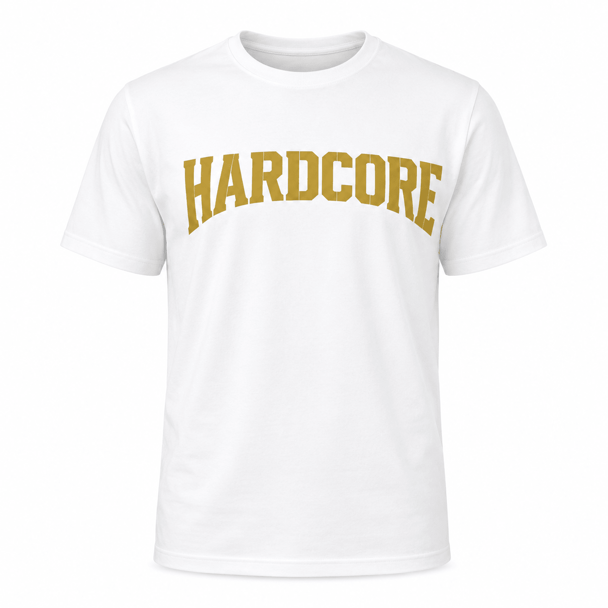 HOOLIGAN PITBULL WHITE & GOLD - HARDCORE CREW